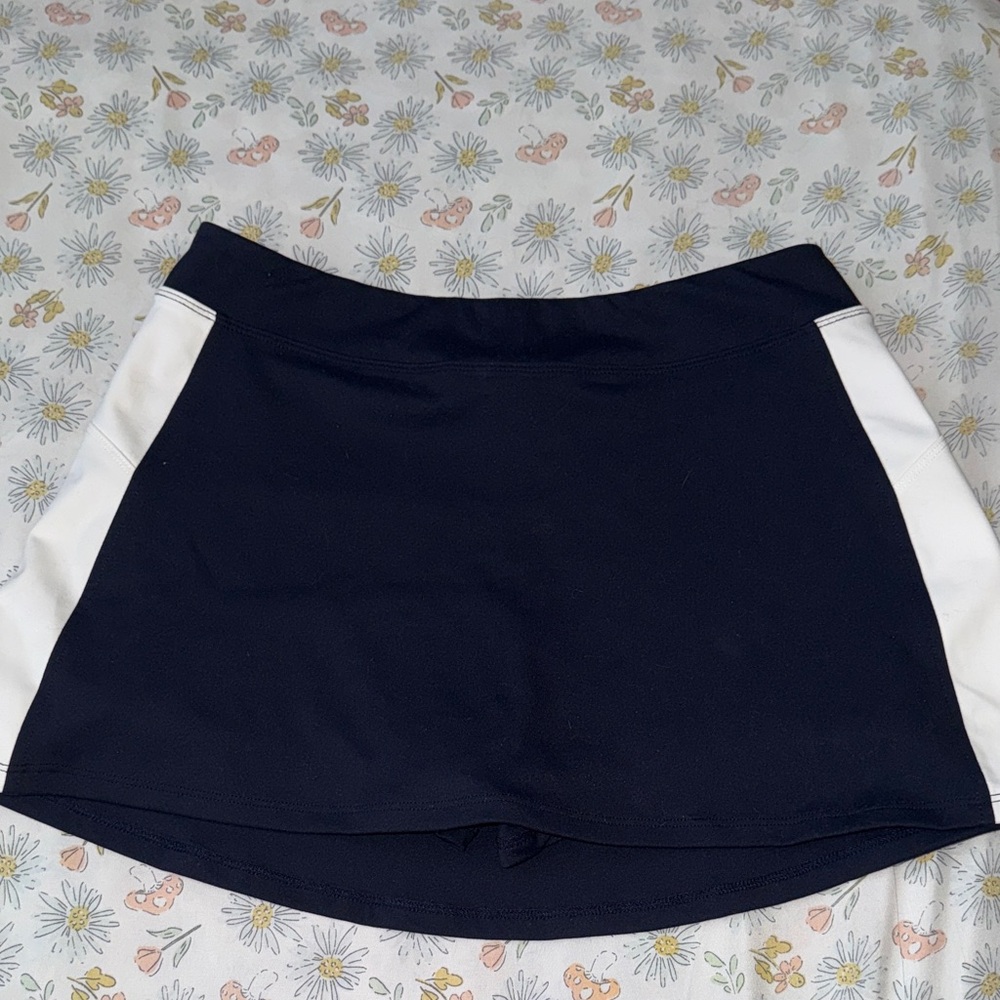Garage Navy and White Skort